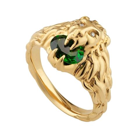 anello leone oro gucci|Anelli da donna di Gucci .